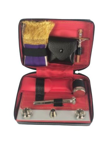 921 Astuccio Portaviatico In Pelle Con Altarino