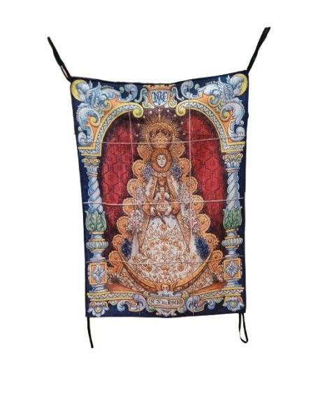 Balconera Strech Virgen Del Rocio 100X70Cm 225Grs.