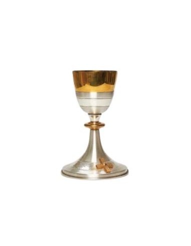 Caliz Martellato Satinato Argento 597/C
