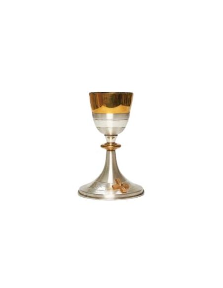 Caliz Martellato Satinato Argento 597/C