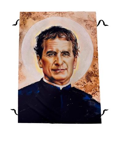 Balconera Don Bosco Cuadro Oleo Strech 225Grs. 100X70Cm Antiviento Indesmallable