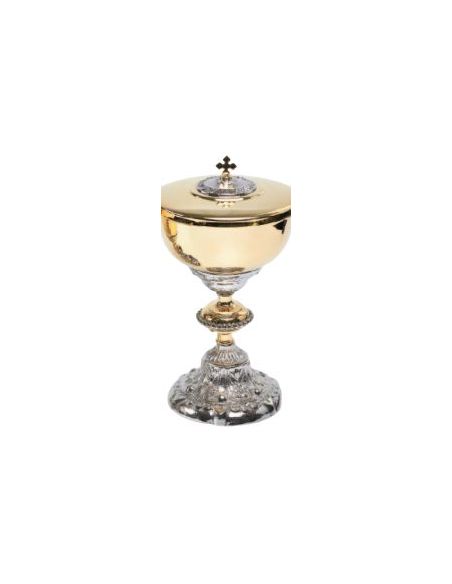 1888 Pisside Barocca In Fusione Bicolore