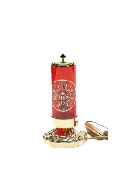 303 Lampara Santisimo Electrica 220V  Ø10X19 Cm.