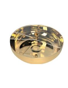 864/P Copon Ppisside Con Base Ø 14 Cm. Con Coperchio Plexiglass Tapa Cristal