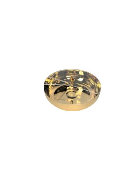 864/P Copon Ppisside Con Base Ø 14 Cm. Con Coperchio Plexiglass Tapa Cristal