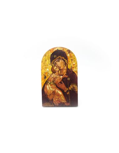 Icono Virgen T.,Pie Arco, 6,5X10,5 Mt-1