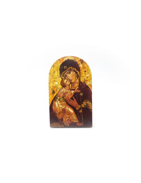 Icono Virgen T.,Pie Arco, 6,5X10,5 Mt-1