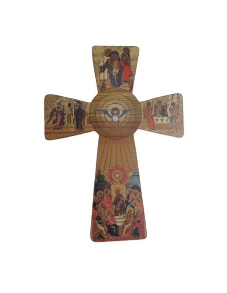 Icono Cruz Pentecostes 33X23 Crss 3