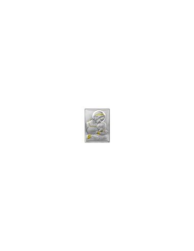 Cuadro 789 Plata Dorada 13X18Cm Maternidad