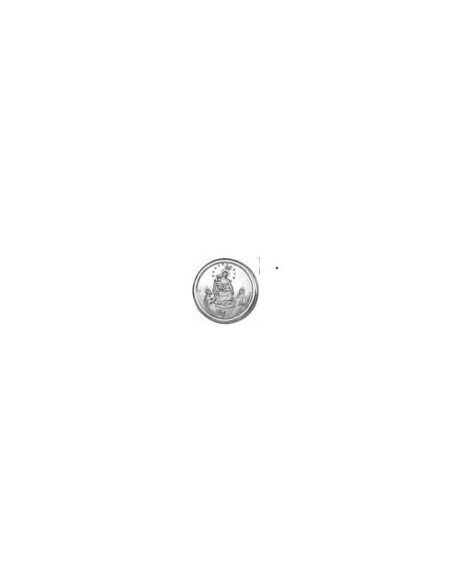 Medalla Cuna Redonda Plata 53Mm Virgen 165Bl