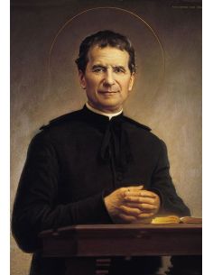 Estampa Postal Don Bosco (Caffaro Rore) (Medio Cuerpo) 10,5X15