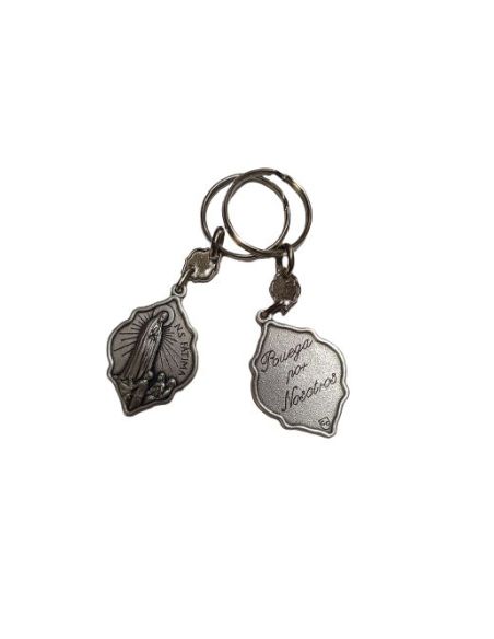 Llavero Metal Doble Cara 1703-03 Fatima