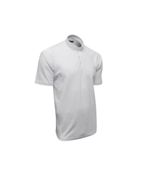Polo Sacerdotal algodón Manga Corta Blanco M