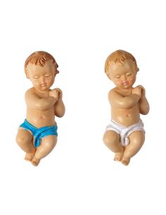 Niño Jesus Pequeno Pañal Azul 4Cm