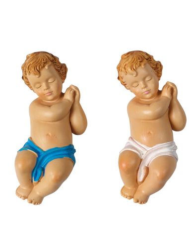 Niño Jesus 7 Cm.Pañal Azul