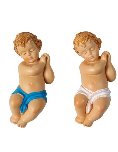 Niño Jesus 7 Cm.Pañal Azul