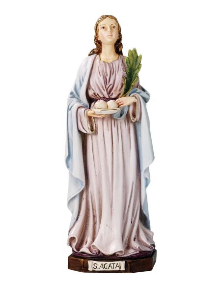 Santa Agueda 30Cm Resina 628