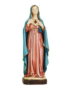 Corazon De Maria 20Cm Resina 344