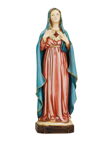Corazon De Maria 20Cm Resina 344