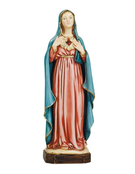 Corazon De Maria 20Cm Resina 344