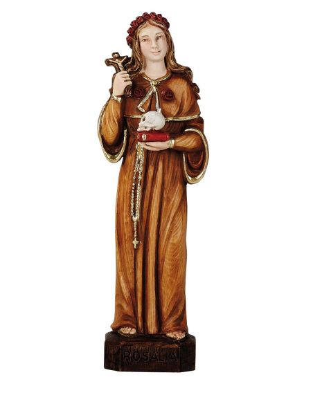 Santa Rosalia 20Cm Resina 328