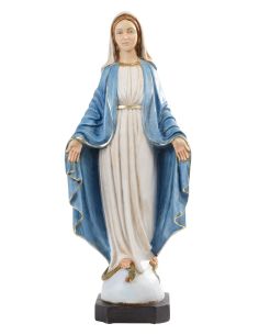 Milagrosa 40Cm Resina Marmol
