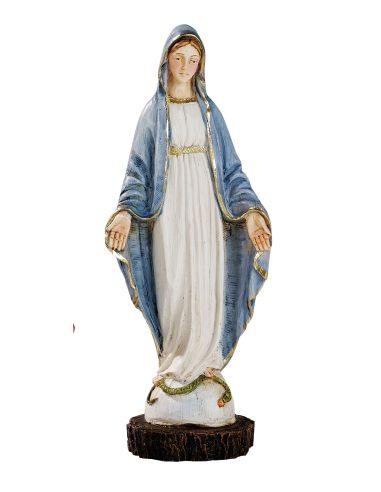 Milagrosa 20Cm Resina Marmol
