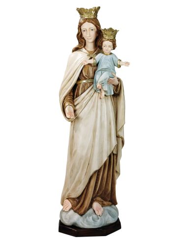 Virgen Del Carmen  110Cm Resina Marmol
