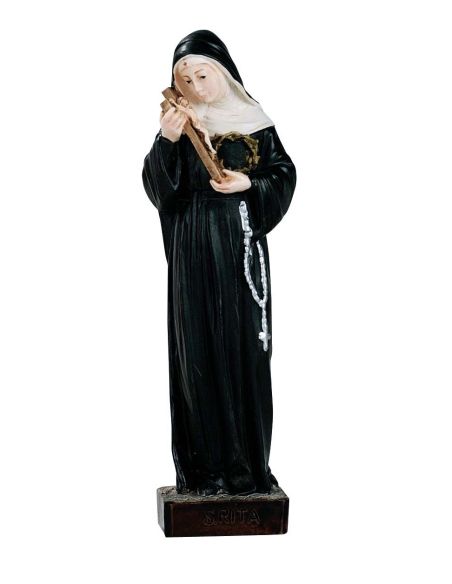 Santa Rita 14,5Cm Resina Marmol