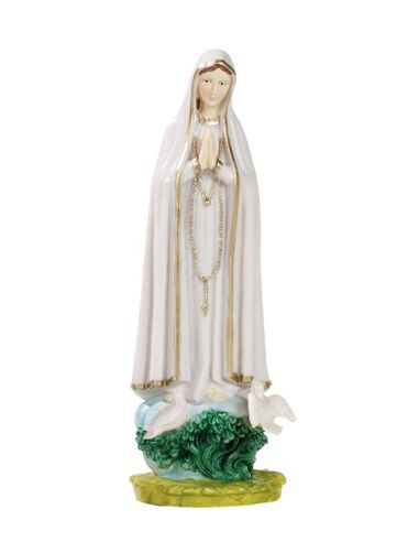 Virgen De Fatima 16Cm Pvc