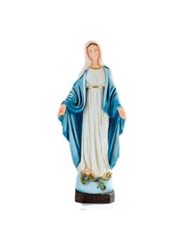 Milagrosa 20Cm Resna Marmol Blanca (Tod En Balnca)