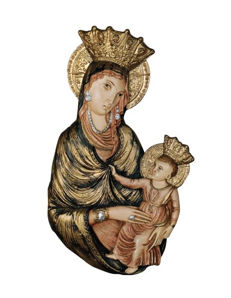 Placa V. Montevergine 24X13Cm Resina Marmol