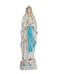 Virgen De Lourdes 17Cm Pvc