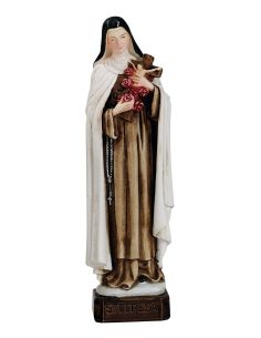 Santa Teresita 15Cm Resina Marmol