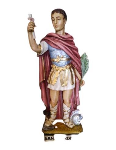 San Expedito 30Cm Resina Marmol