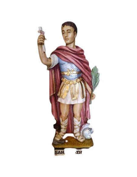 San Expedito 30Cm Resina Marmol