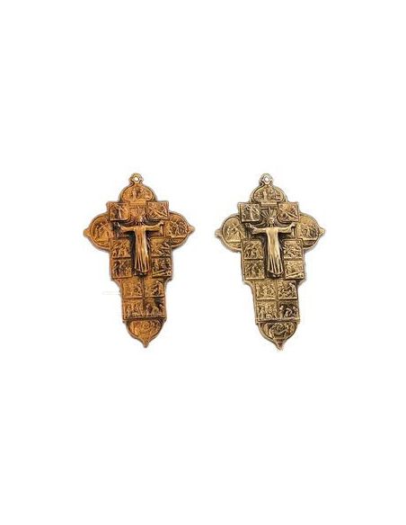 Placa Viacrucis 17X10,5Cm  Resina Marmol