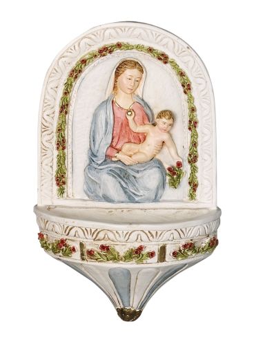 Benditera 113 18X11Cm Maternidad Resina Marmol