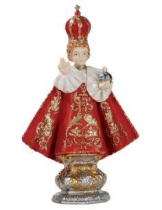 Niño Jesus De Praga 16Cm Pvc