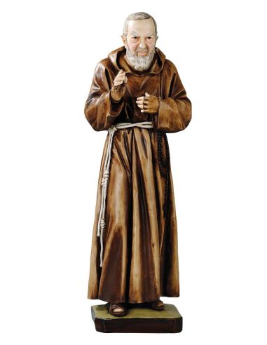 Padre Pio 60Cm Resina Marmol