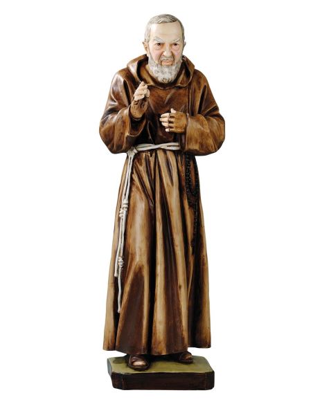 Padre Pio 60Cm Resina Marmol