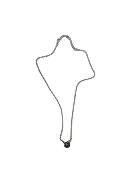 Gargantilla Plata Ley Cruz 10Mm C/Caja
