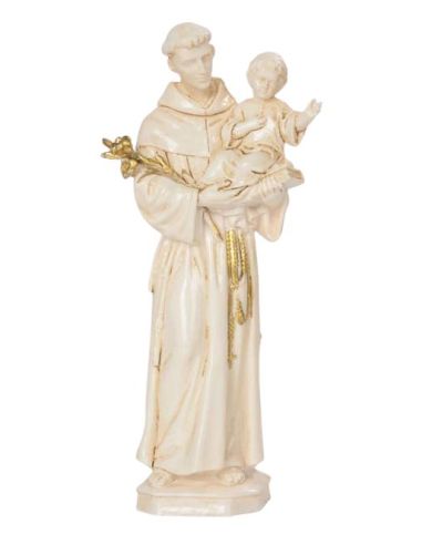 San Antonio 16Cm Pvc Color Marfil Dorado