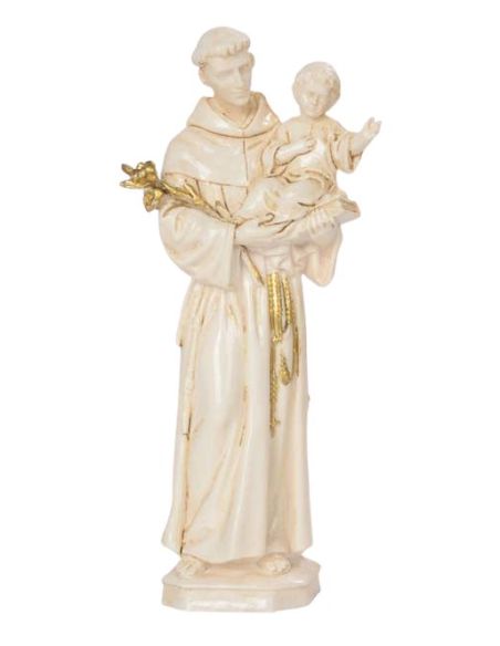 San Antonio 16Cm Pvc Color Marfil Dorado