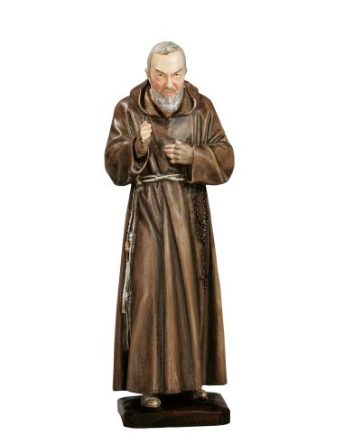 Padre Pio 80Cm Corlor Resina Marmol