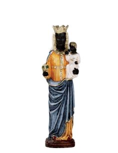 Virgen De Oropa 15Cm Resina Marmol
