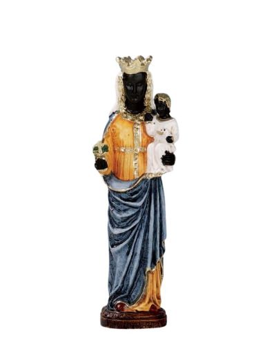 Virgen De Oropa 15Cm Resina Marmol