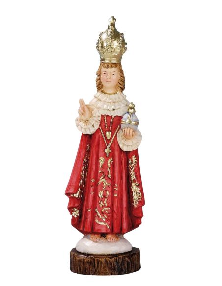 Niño Jesus De Praga Resina Marmol 20Cm