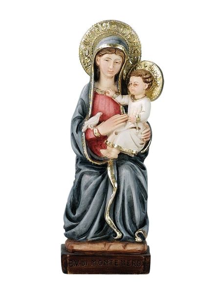 Virgen De Montenegro 16Cm Resina Marmol
