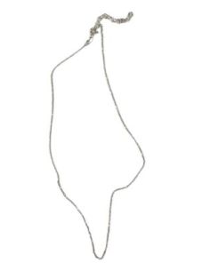 Cadena plata de ley 40cm